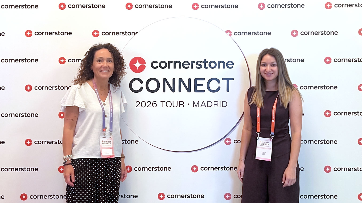 Conectamos con el futuro de la gestión del talento y la IA en el Cornerstone Connect 2026 Madrid